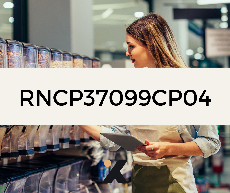 RNCP37099CP04 - Employé commercial : Traiter les commandes de produits de clients