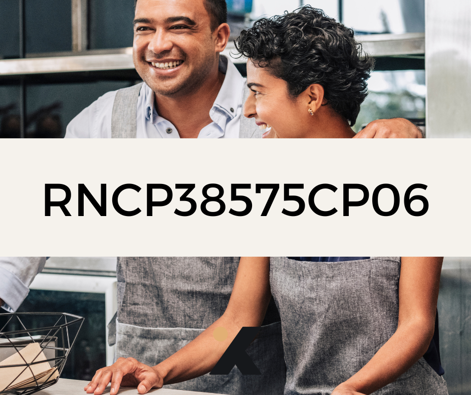 Support de Formation RNCP38575CP06 - Responsable de Petite ou Moyenne Structure: Organiser la production