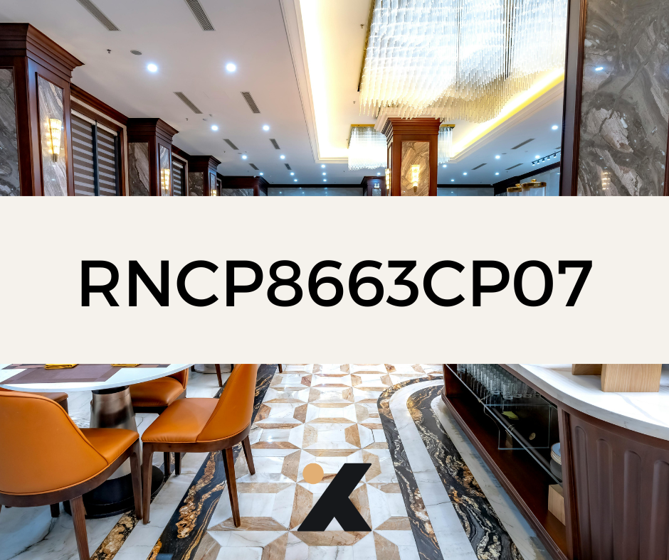 RNCP38663CP07 - Employé Polyvalent en Restauration : Servir la clientèle et encaisser les prestations