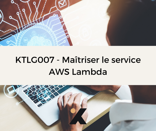 Support de Formation - KTLG007 - Maîtriser le service AWS Lambda