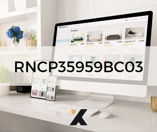 RNCP35959BC03 - Créer et gérer un site web dynamique