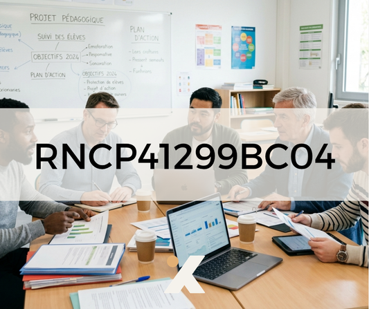 RNCP41299BC04 - Recueillir des informations et coordonner l'action pédagogique