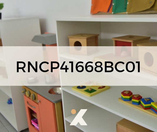 RNCP41668BC01 - Préparer l’environnement selon l’approche Montessori