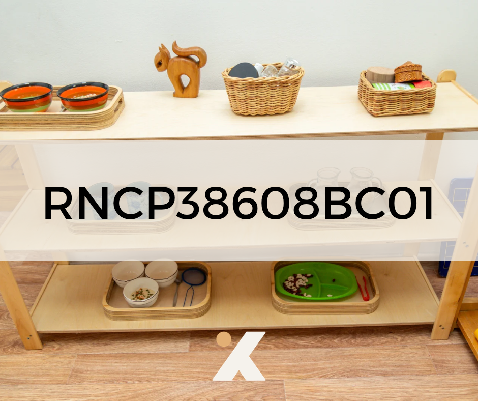 RNCP38608BC01 - Préparer, présenter et utiliser le matériel Montessori