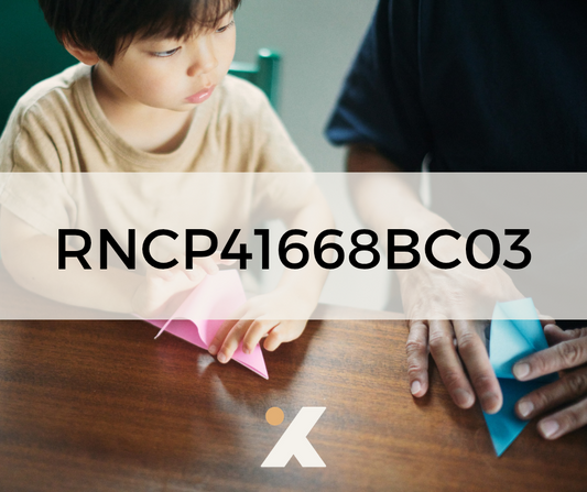 RNCP41668BC03 - Accompagner les enfants dans leur développement en leur fournissant une aide utile
