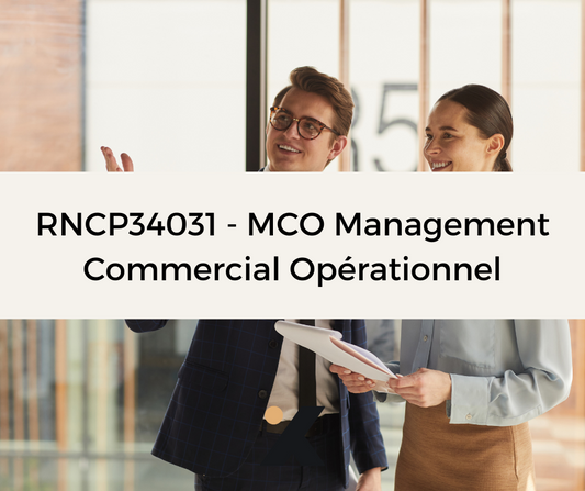Support de formation - RNCP34031 - MCO Management Commercial Opérationnel