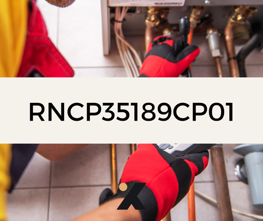 RNCP35189CP01 - Installateur Thermique et Sanitaire : Installer en tube cuivre et matériaux de synthèse des émetteurs de chaleur en habitation neuve