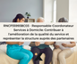 Support de Formation RNCP35993BC03 - Responsable-Coordonateur Services à Domicile: Contribuer à l'amélioration de la qualité du service et représenter la structure auprès des partenaires