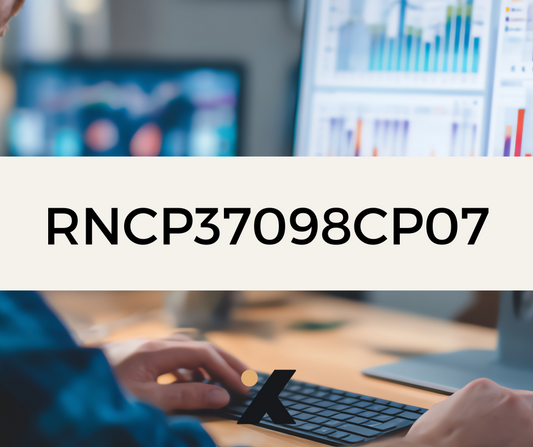 RNCP37098CP07 - Conseiller de Vente : Assurer le suivi de ses ventes