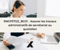 Support de Formation RNCP37123BC01 - Secrétaire Comptable: Assurer les Travaux Administratifs de Secrétariat au Quotidien