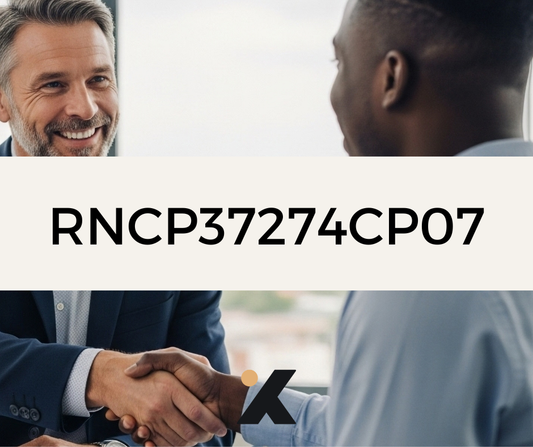 RNCP37274CP07 - Conseiller en Insertion Professionnelle: Accompagner une personne à l’élaboration de son projet professionnel