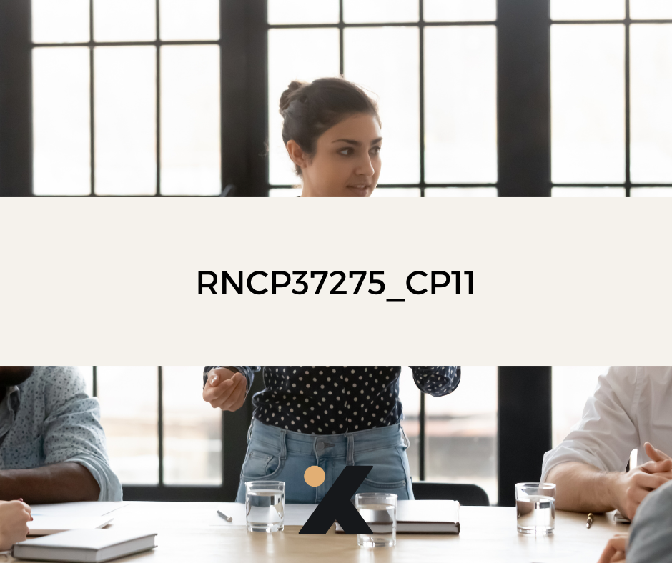 Support de Formation RNCP37275CP11 - Formateur Professionnel pour Adultes: Respecter et Faire Respecter la Règlementation en Vigueur en Formation et dans sa Spécialité