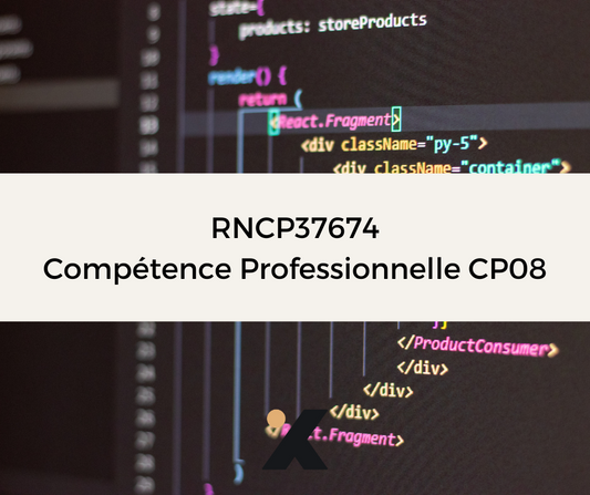 Support de Formation RNCP37674CP08 - Développeur Web et Web Mobile: Documenter le déploiement d’une Application Dynamique Web ou Web Mobile