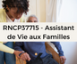 Support de Formation RNCP37715 - Assistant de Vie aux Familles