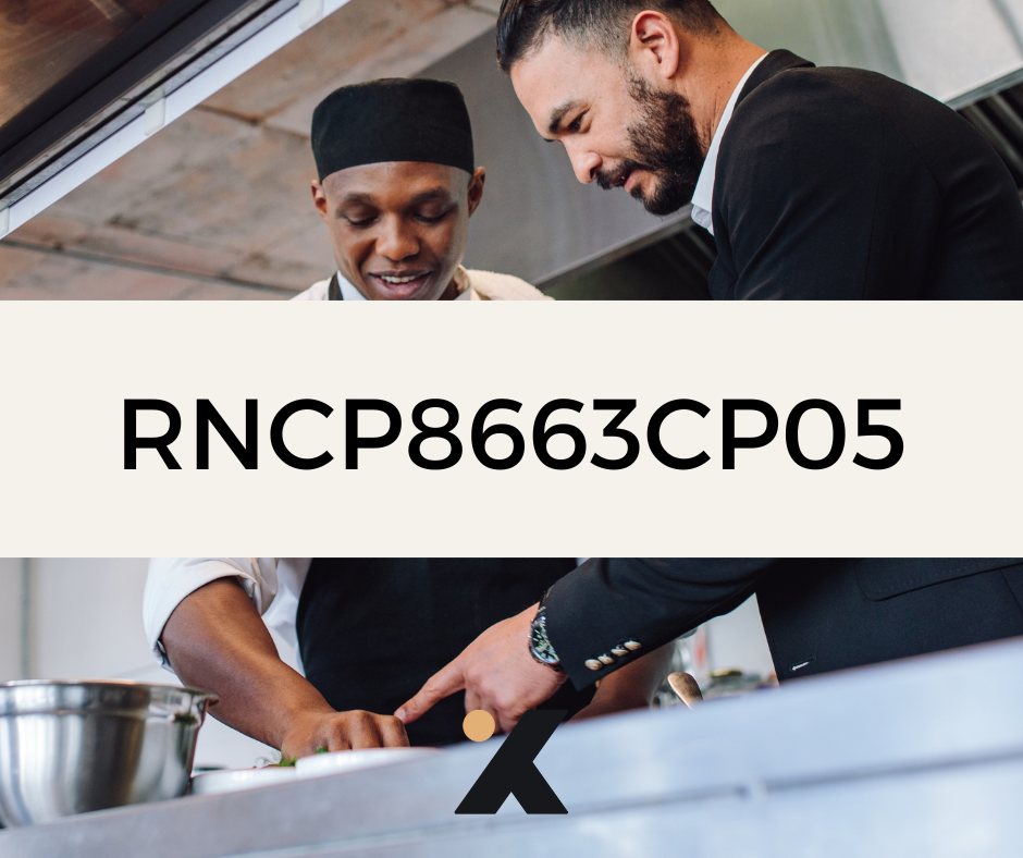 RNCP38663CP05 - Employé Polyvalent en Restauration : Réaliser la mise en place des espaces de distribution et de restauration